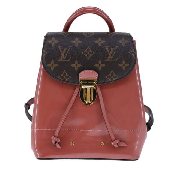 LOUIS VUITTON Monogram Vernis Hot Springs Backpack Pink M53545 - Picture 13 of 16